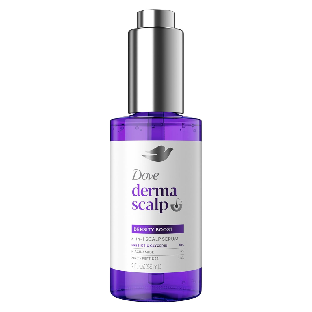 Dove Derma Scalp Density Boost 3-in-1 Hair Serum, 2 oz / 59 ml