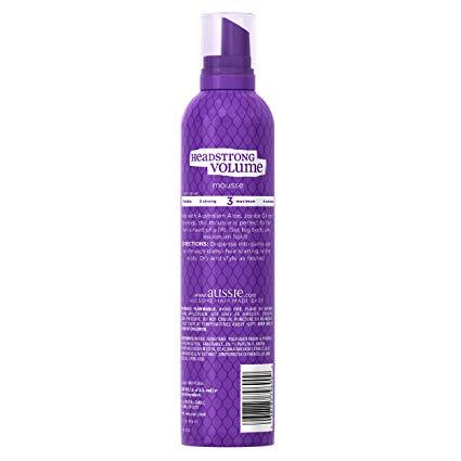 Aussie Headstrong Volume Mousse Spray 170g