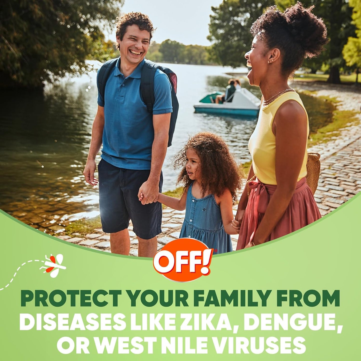 OFF! Deep Woods Insect Repellent Aerosol, Dry, Bug Spray with Long Lasting Protection from Mosquitoes, 71 g / 2.5 oz