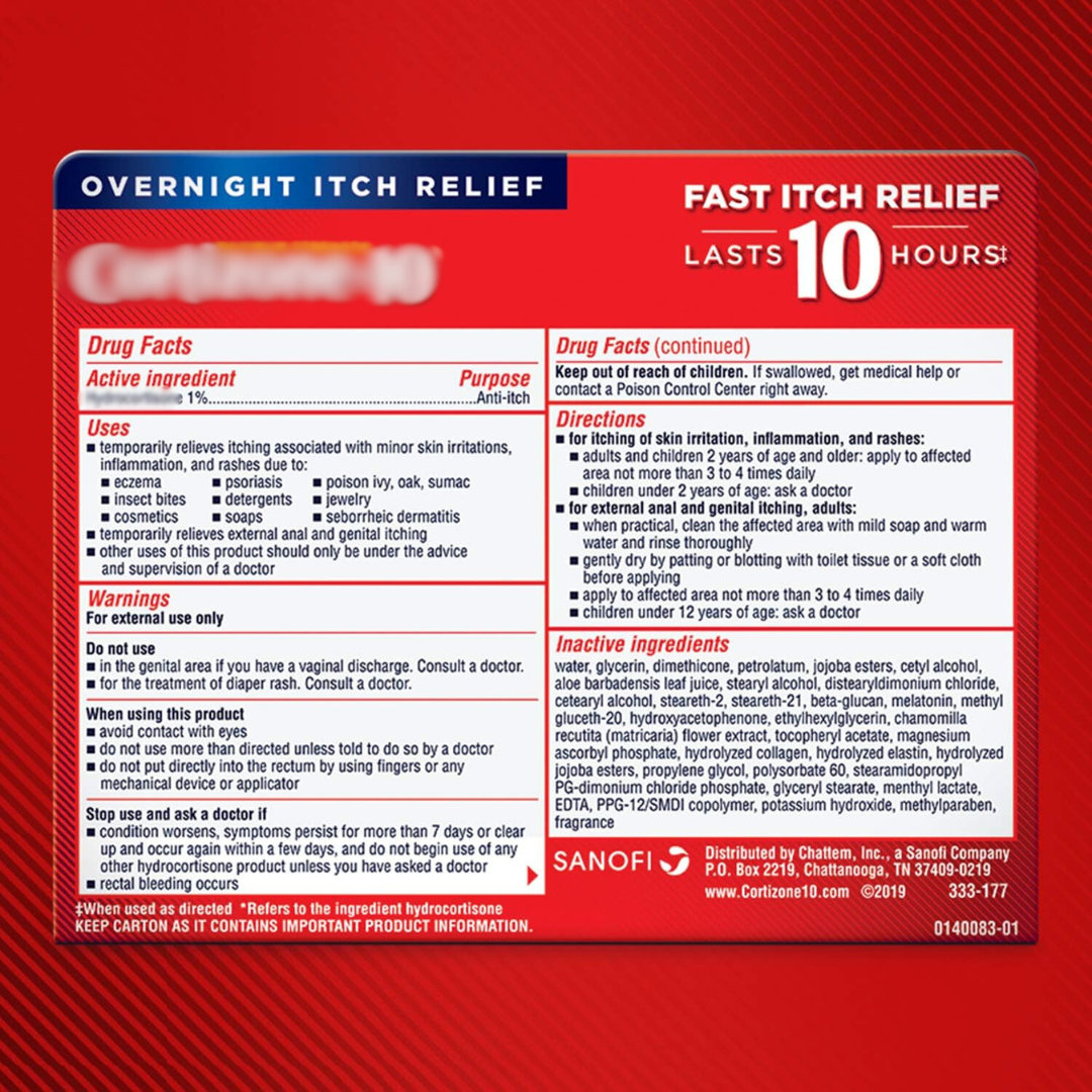 Overnight Itch Relief Creme with Lavender Scent 28g
