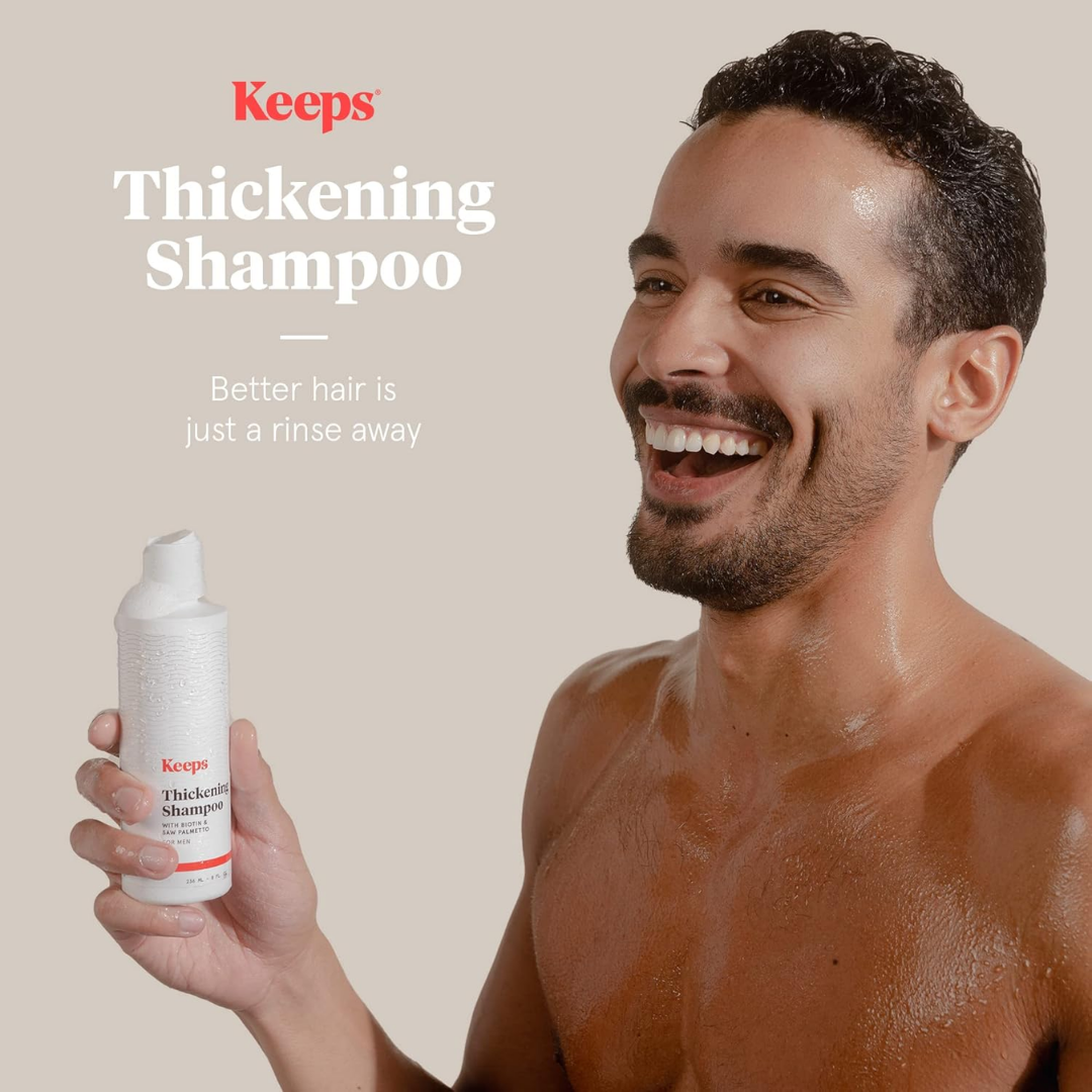 Keeps Men’s Thickening Shampoo, 236 ml / 8 oz