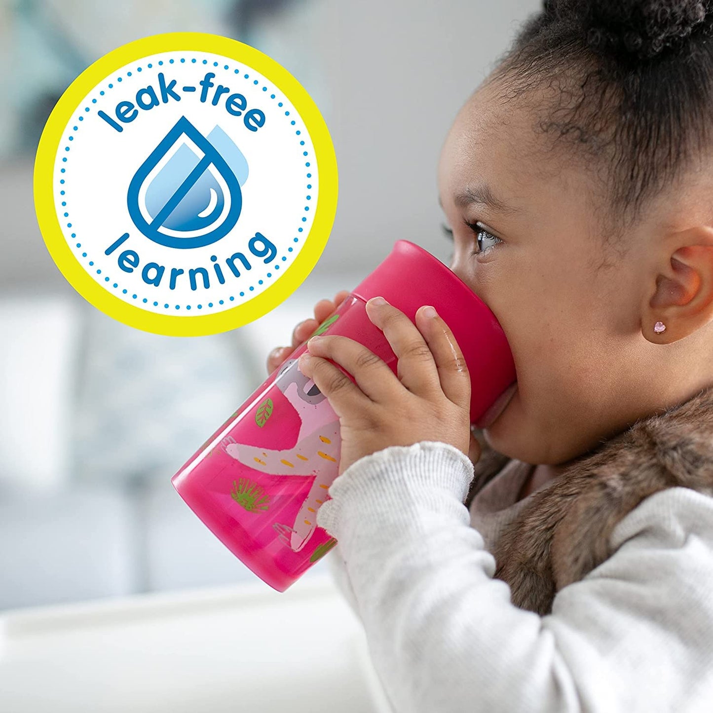 Dr. Brown's Milestones Cheers 360 Spoutless Transition Cup 10oz/300ml (2 Pack)