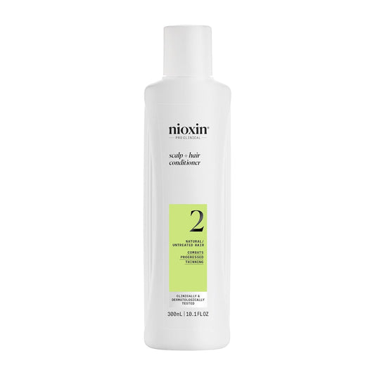 Nioxin Scalp Therapy Revitalizing Conditioner System 2, Step 2, Natural Hair Progressed Thinning, 300ml