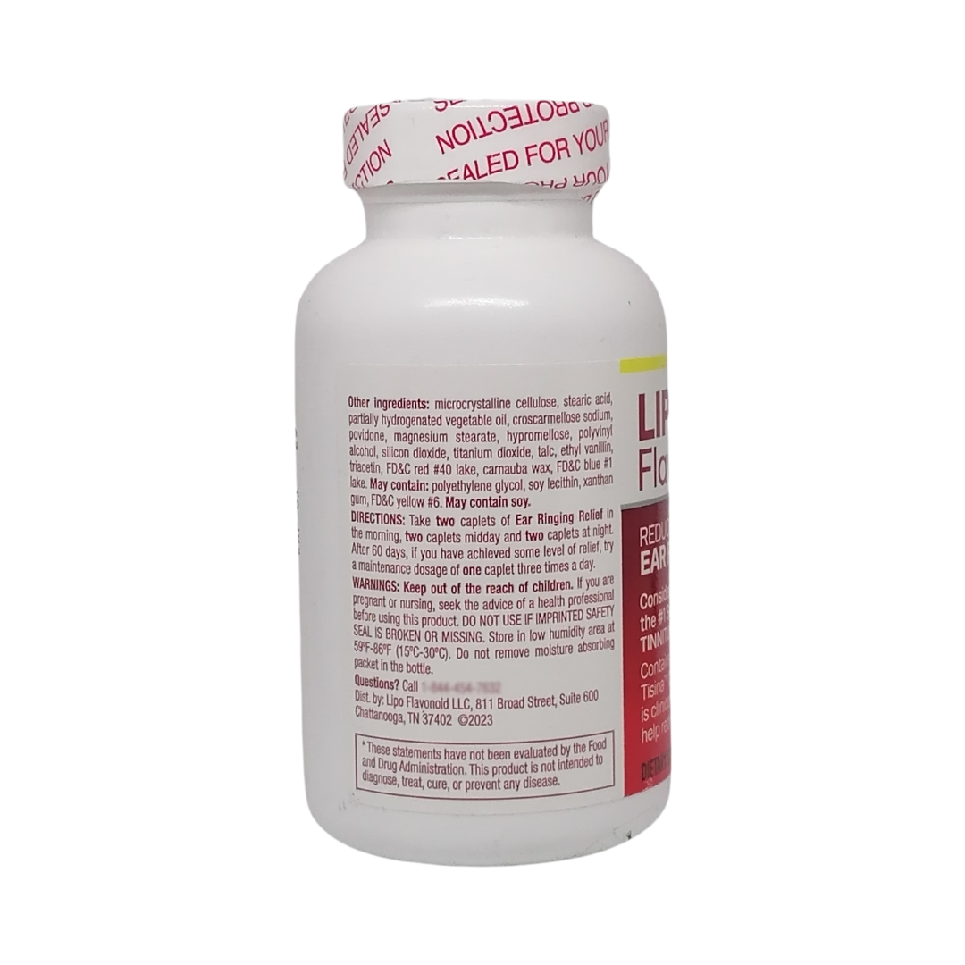 Lipo Flavonoid Dietary Supplement for Ear Ringing, 150 Caplets