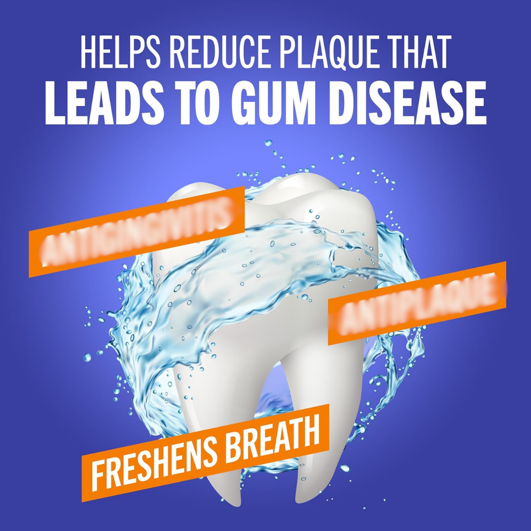 TheraBreath Healthy Gums Oral Rinse Clean Mint, 16 oz / 473 ml