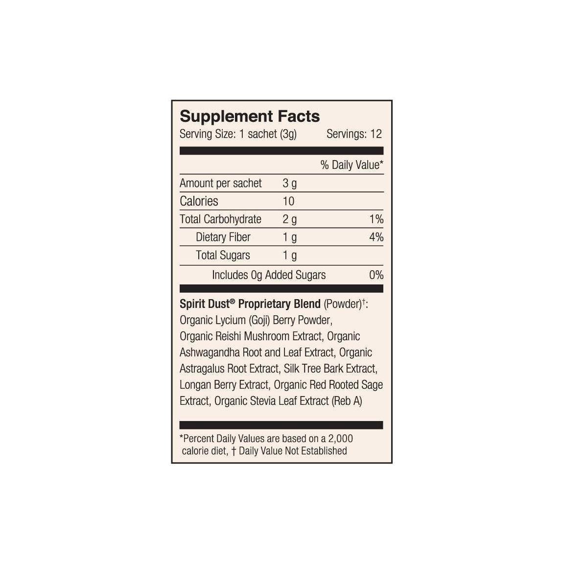 Moon Juice Spirit Dust Sachets