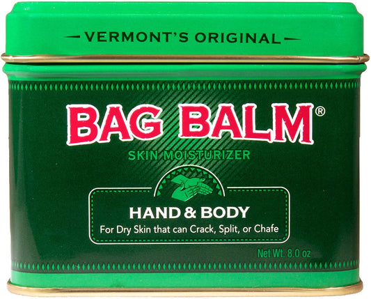 Vermont's Original Bag Balm for Dry Chapped Skin Conditions, 8 oz