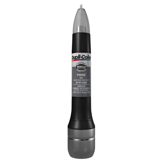 Dupli-Color Ford CX Dark Shadow Gray (AFM 0360) Scratch Fix All-in-1 Touch-Up Paint, 0.25 fl.oz / 7.39ml
