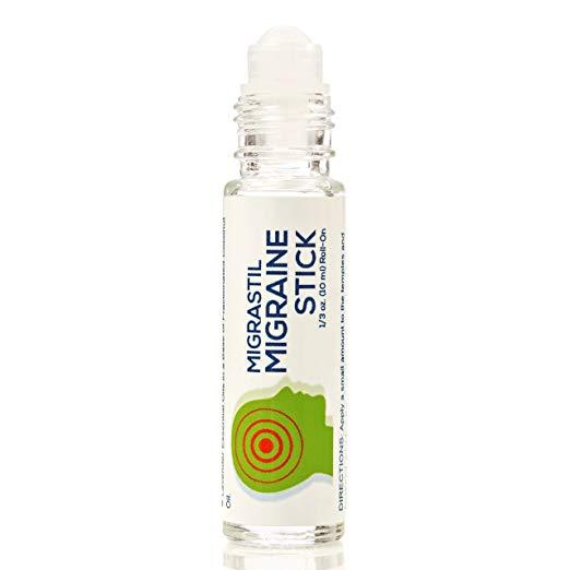 Migrastil Migraine Stick Roll-on, 0.3-ounce Essential Oil Aromatherapy 10ml
