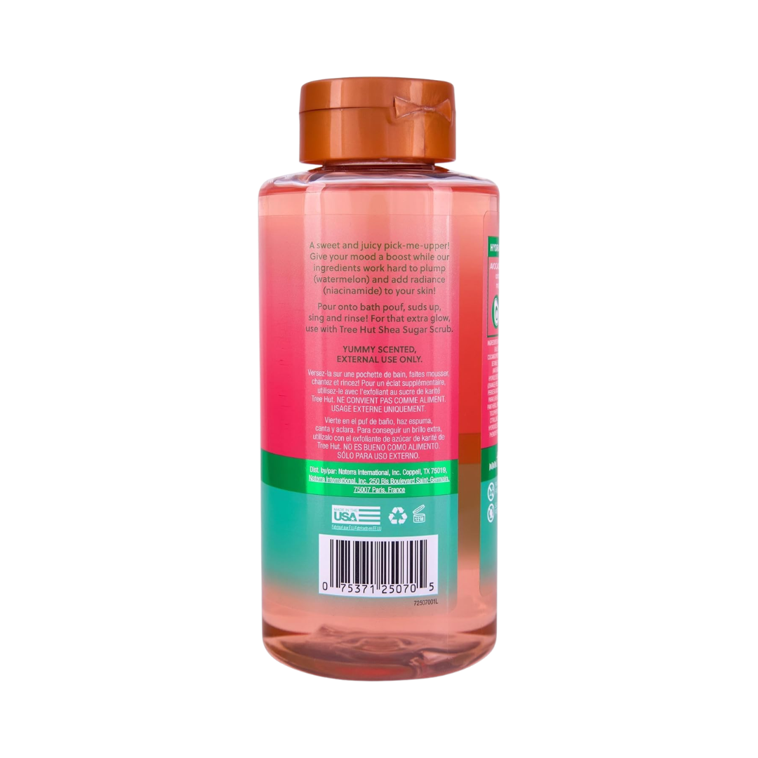 Tree Hut Watermelon Foaming Gel Wash Hydrate + Glow, 532 ml / 18 oz