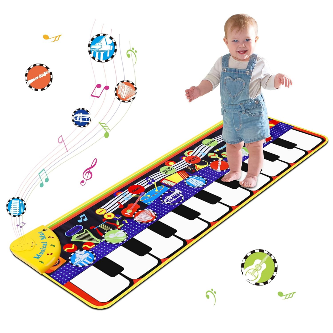 Sanmersen Kids Musical Piano Play Mat