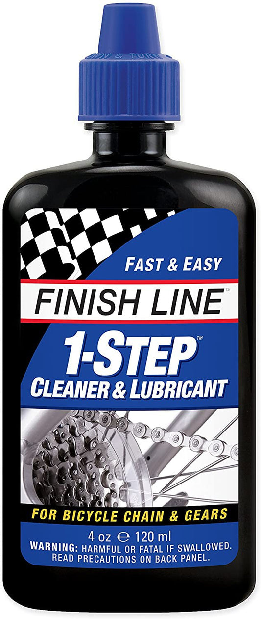 Finish Line USA Imported 1-Step Bicycle Chain Cleaner & Lubricant 4 oz