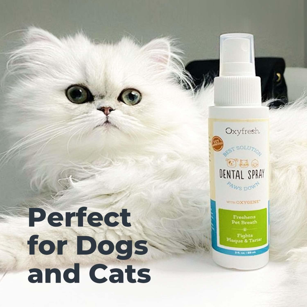 Oxyfresh Pet Dental Spray Flavor Free, 8 oz