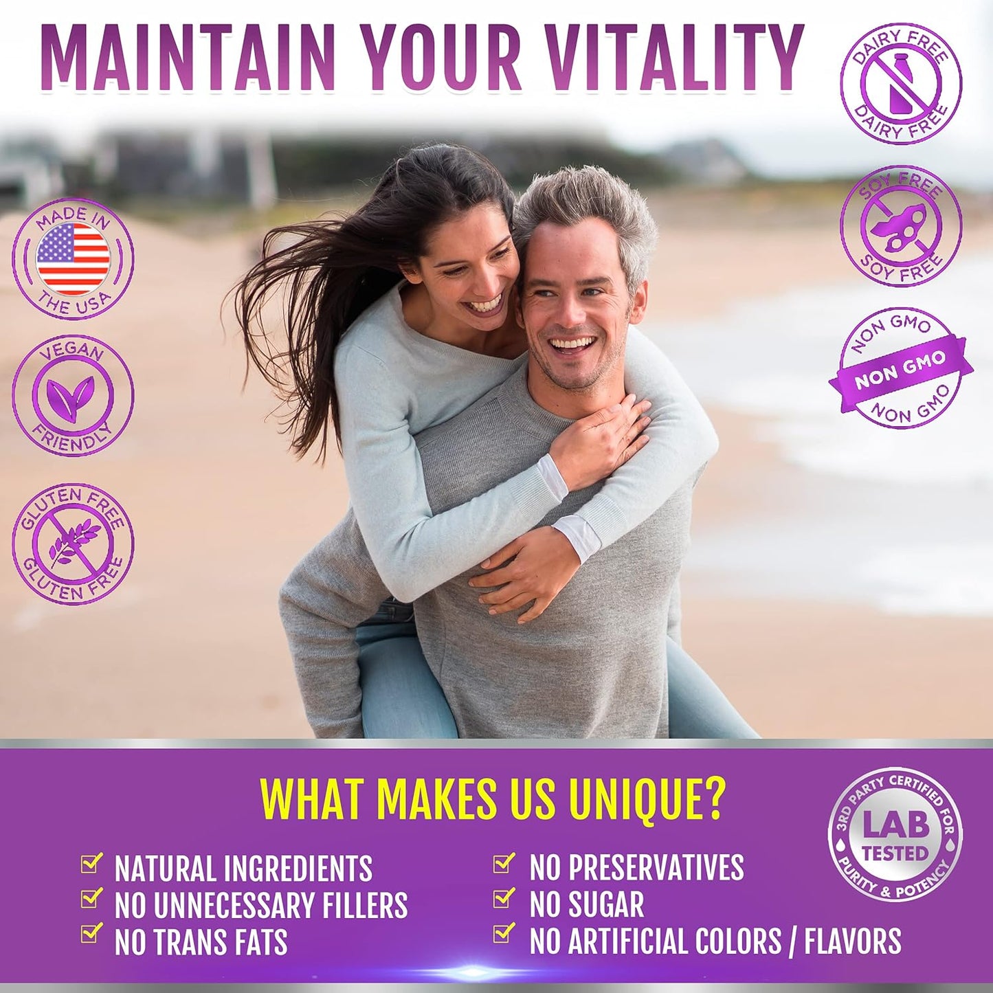 Sylan Resveratrol 1000mg Supplement 180 Capsules For Immune Boost