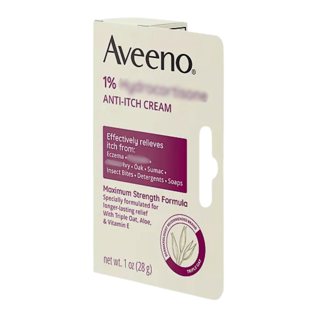 Aveeno Anti-Itch Cream Maximum Strength Formula 1oz / 28g