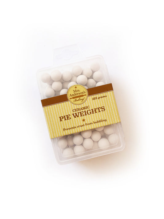 Mrs. Anderson's Baking Ceramic Pie Weights Prevents Crust From Bubbling 225g