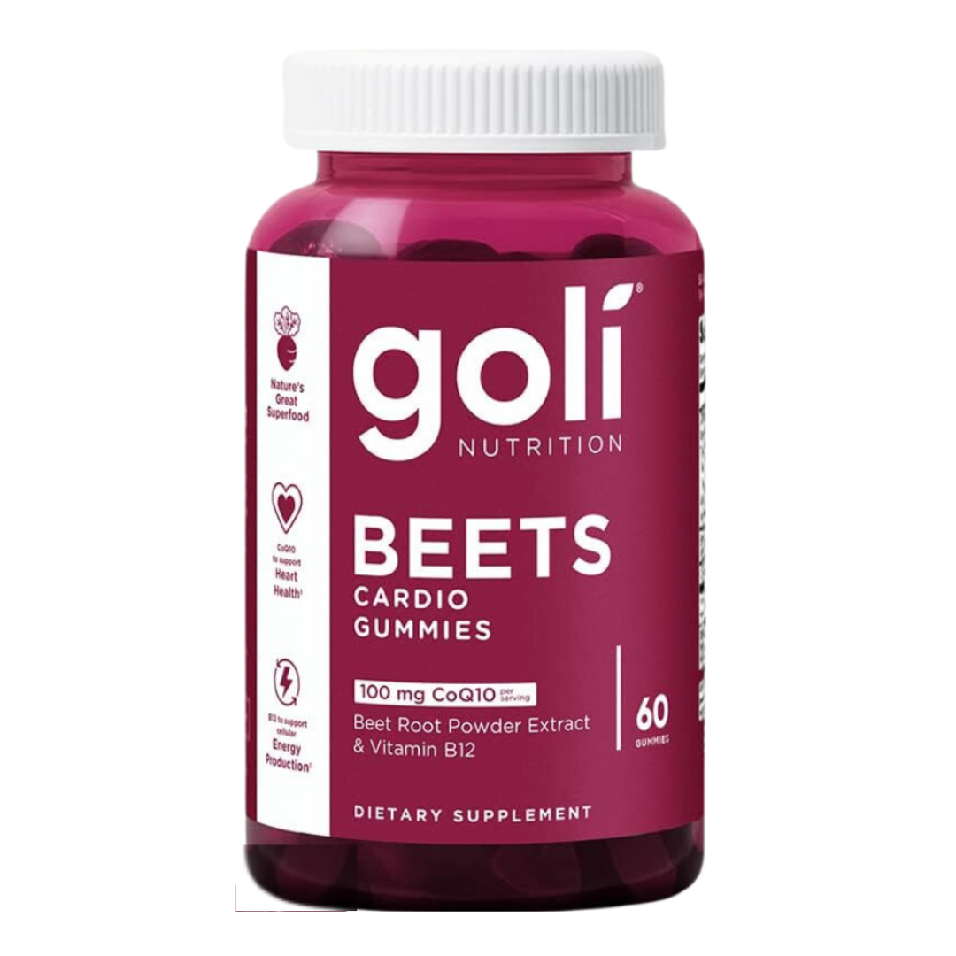 Goli 2 Pack Bundle Apple Cider Vinegar and Beets Cardio, 60 Gummies