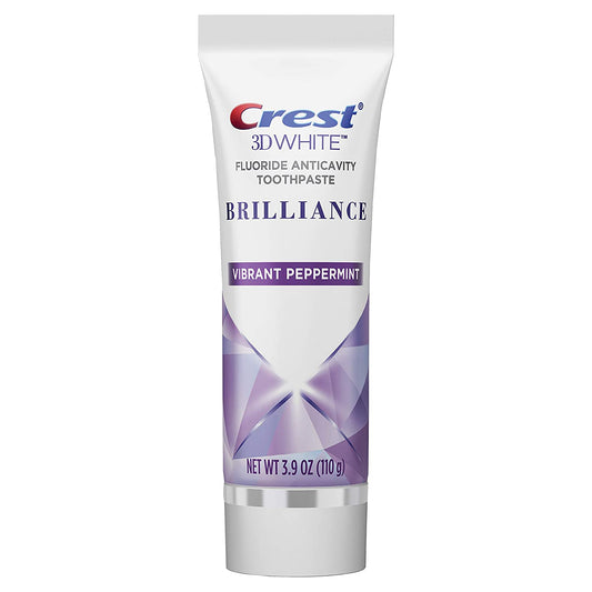 Crest 3D White Brilliance Toothpaste, Vibrant Peppermint