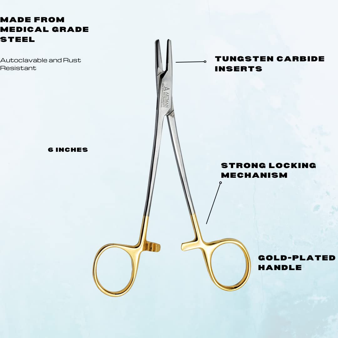 Artman Instrument Mayo Hegar Surgical Needle Holder