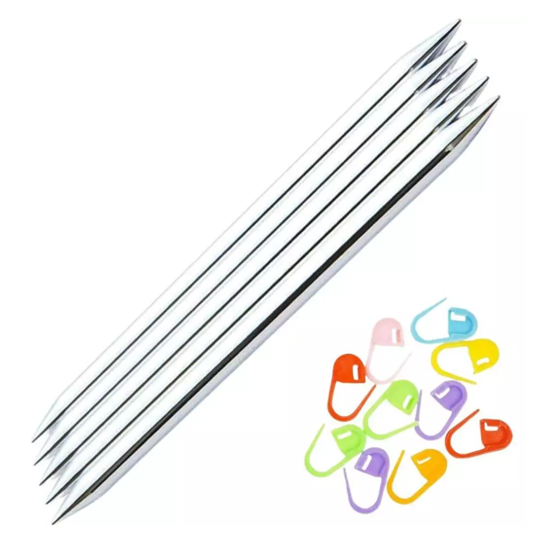 KnitPro Nova Cubics Double Point Needles, 12.5 cm