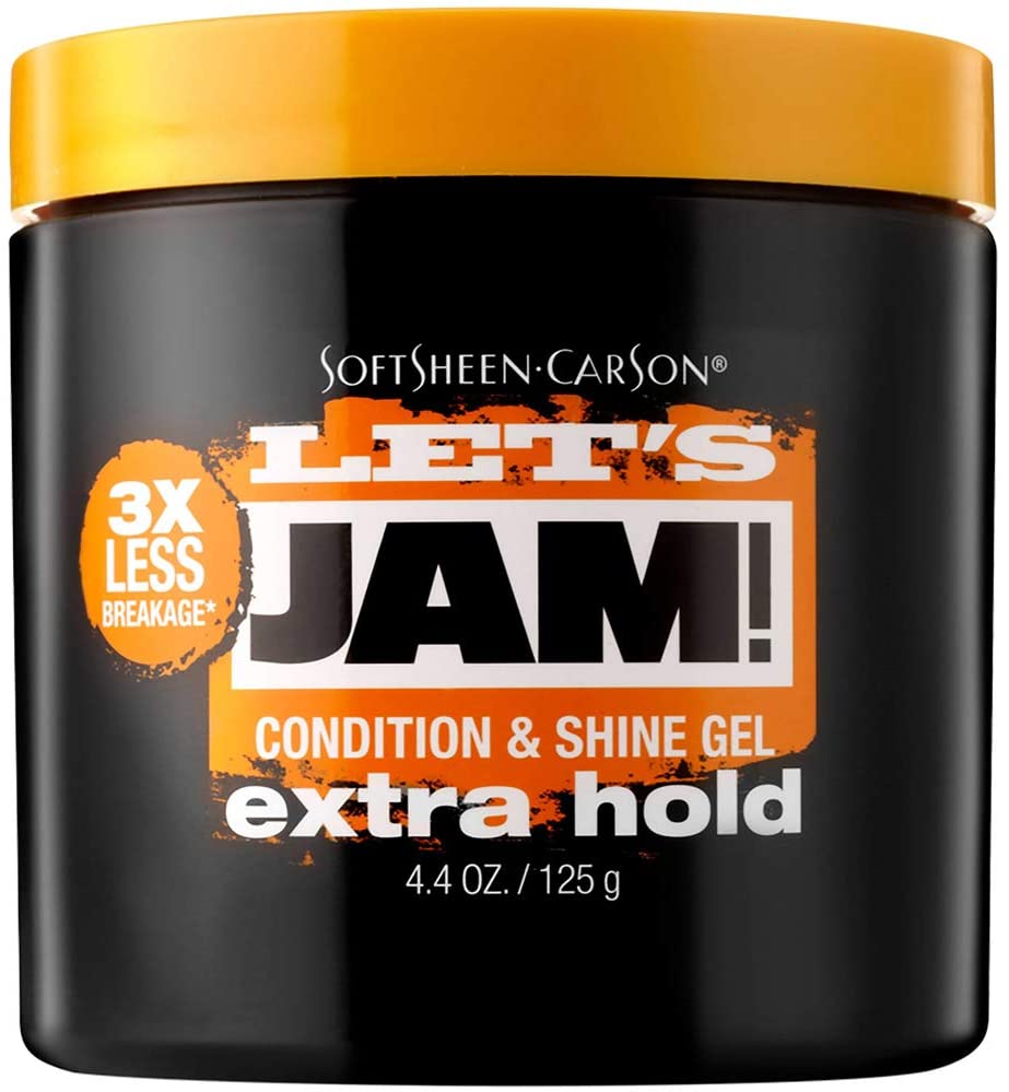 SoftSheen-Carson Let's Jam! Condition & Shine Gel Extra Hold, 4.4 oz. / 125g