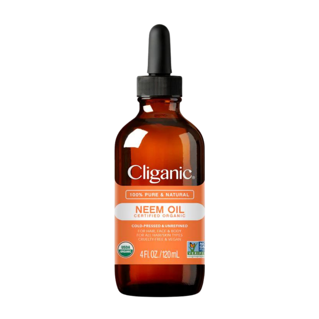 Cliganic Neem Oil Cold Pressed & Unrefined 4 fl oz / 120ml