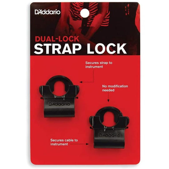 D'Addario Dual-Lock Strap Lock