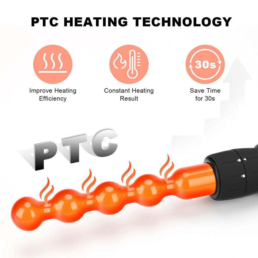 Parwin Pro Beauty 7-in-One Interchangeable Curling Iron 1 BOX