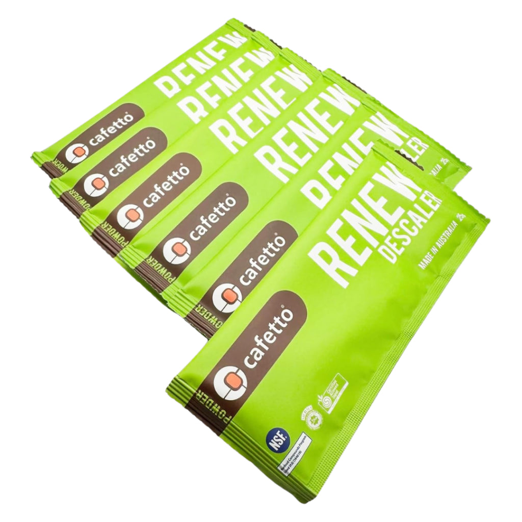 Cafetto Renew Descaler Powder Cleaner for Espresso Machine, 25 g (1 Packet)
