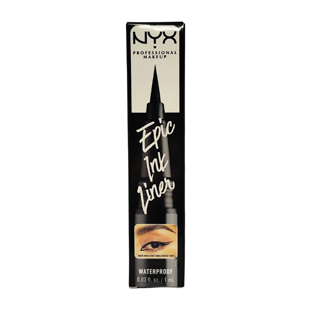 NYX Epic Ink Liner Waterproof Eyeliner EIL01 Black, 1 ml / 0.03 fl. oz.
