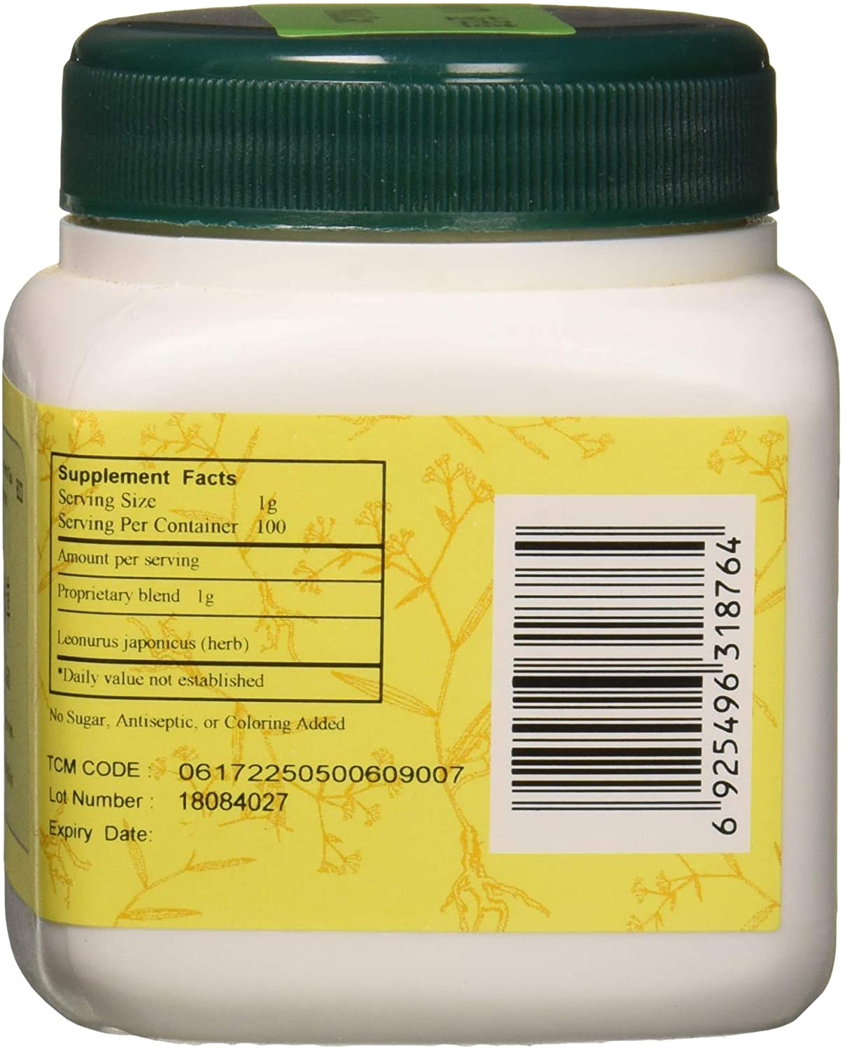 E-Fong YiMuCao Chinese Herb Tea Extract, 3.5 oz / 100 g