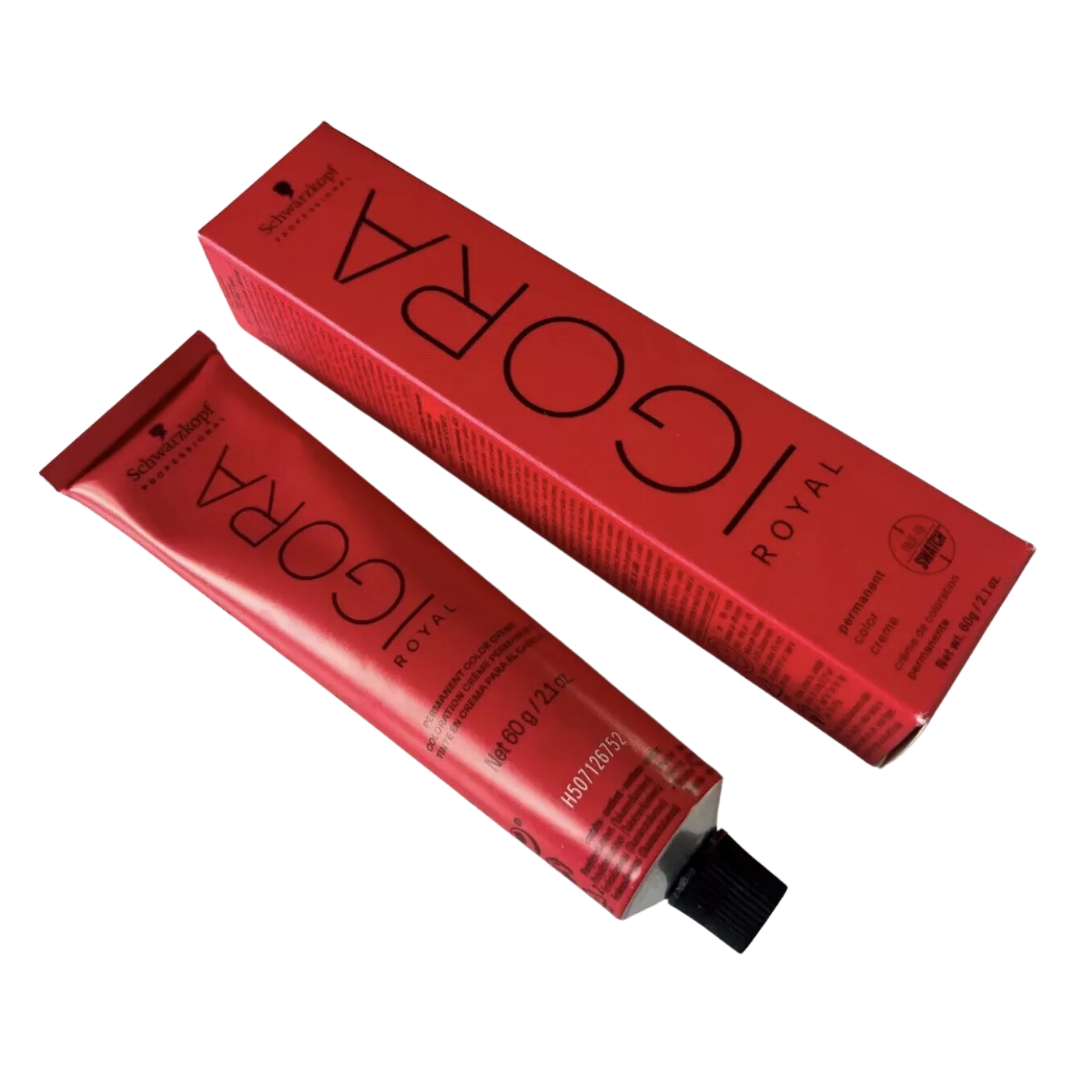 Schwarzkopf Professional Igora Royal Permanent Color, Light Brown Copper, 2.1 oz / 60g
