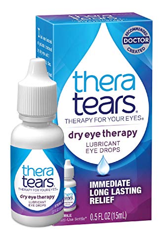 TheraTears Dry Eye Therapy Lubricant Eye Drops, 0.5 fl.oz / 15ml