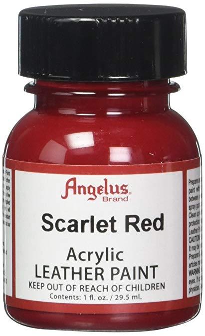 Angelus Acrylic Leather Paint (Scarlet Red)