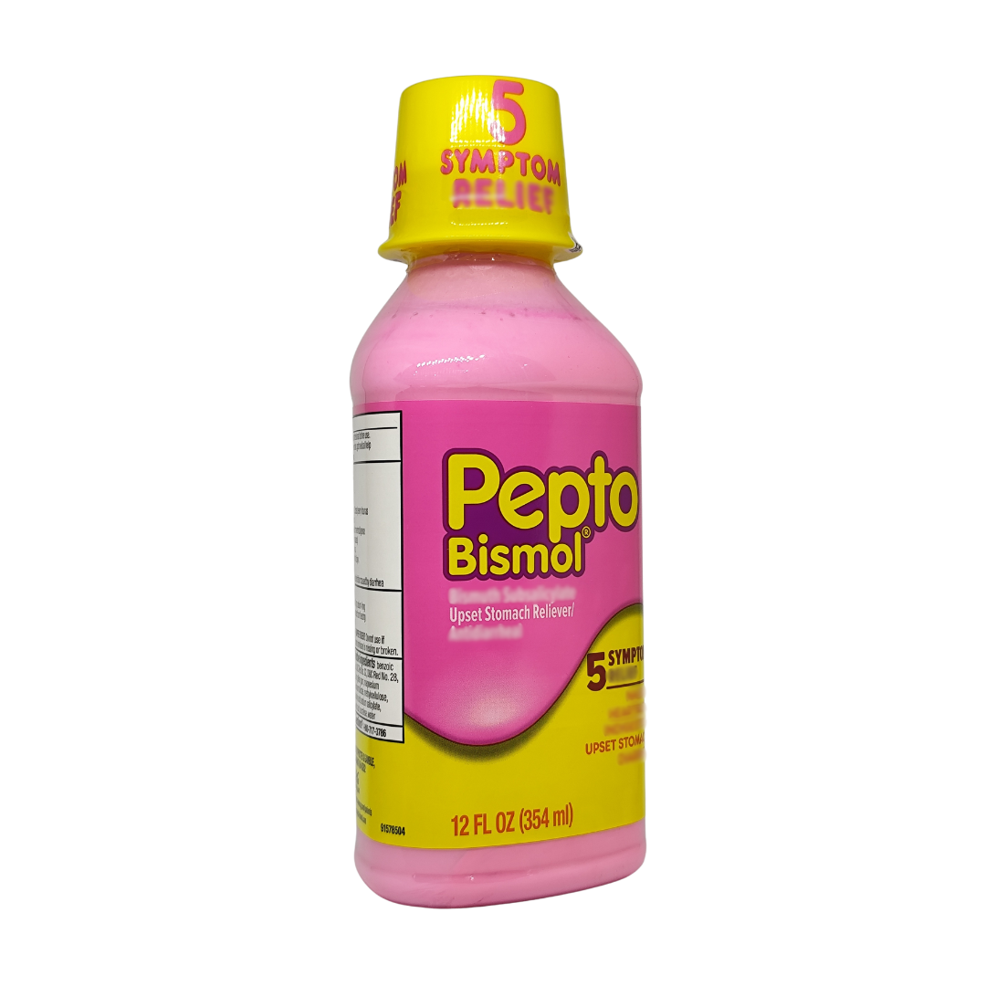 Pepto Bismol Upset Stomach Reliever for Adults, 12 fl. oz. / 354 ml