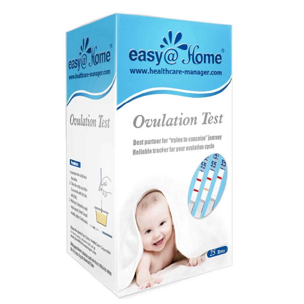 Easy at Home | Ovulation Test Strips, (25 LH Strips)