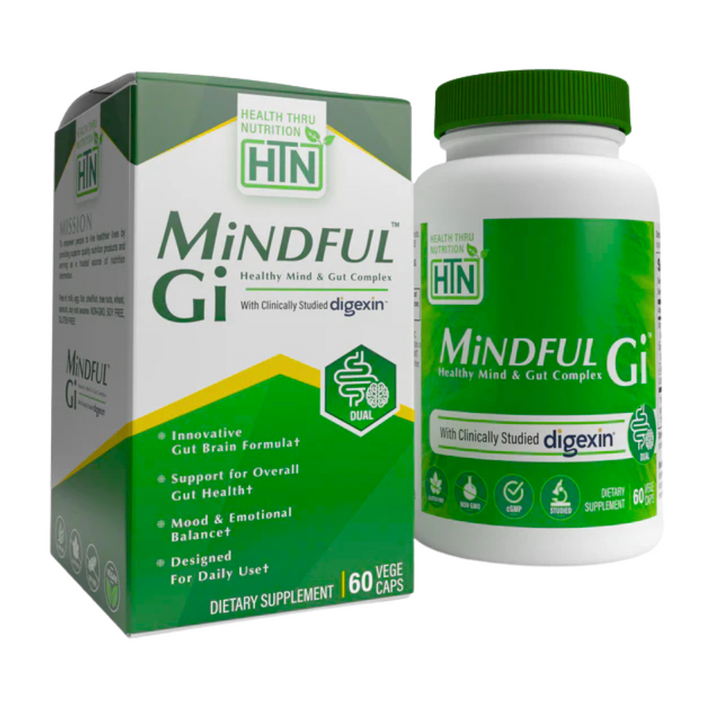 Health Thru Nutrition Mindful GI Healthy Mind & Gut Complex Supplement ...