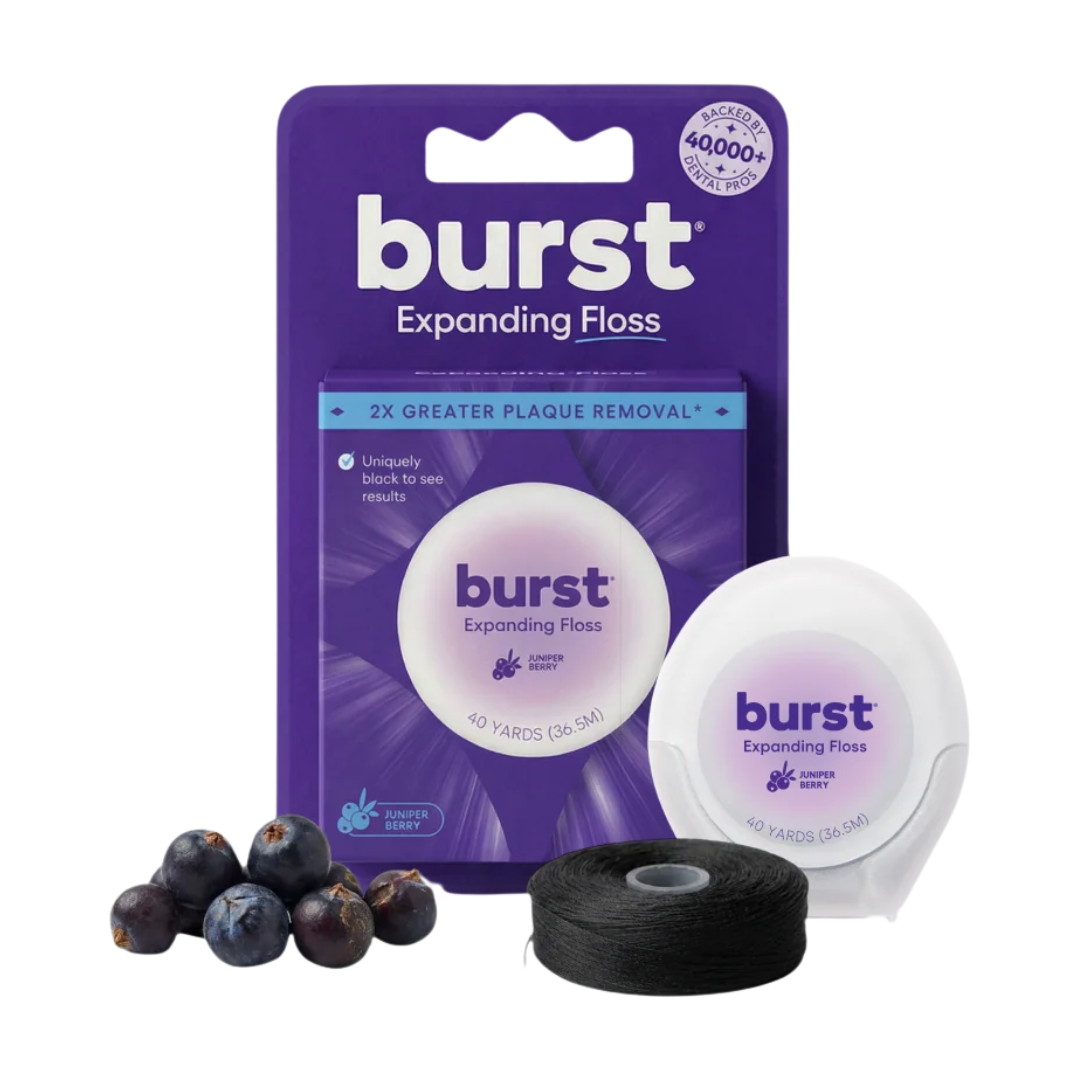 Burst Expanding Floss Juniper Berry, 40 yards / 36.5 m