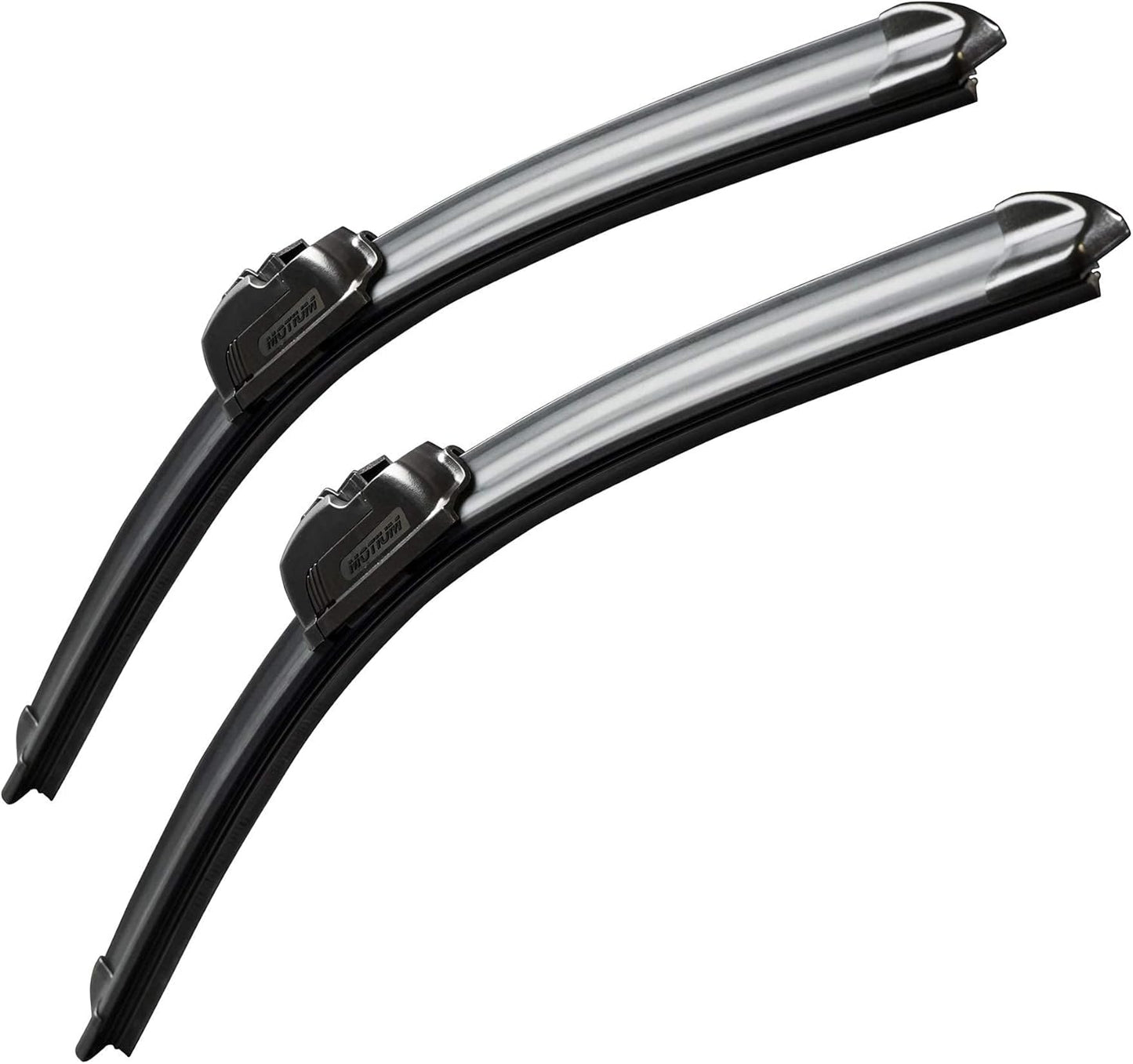 Motium Wiper Quality Premium, 22"+22" Pair For Front Windshield