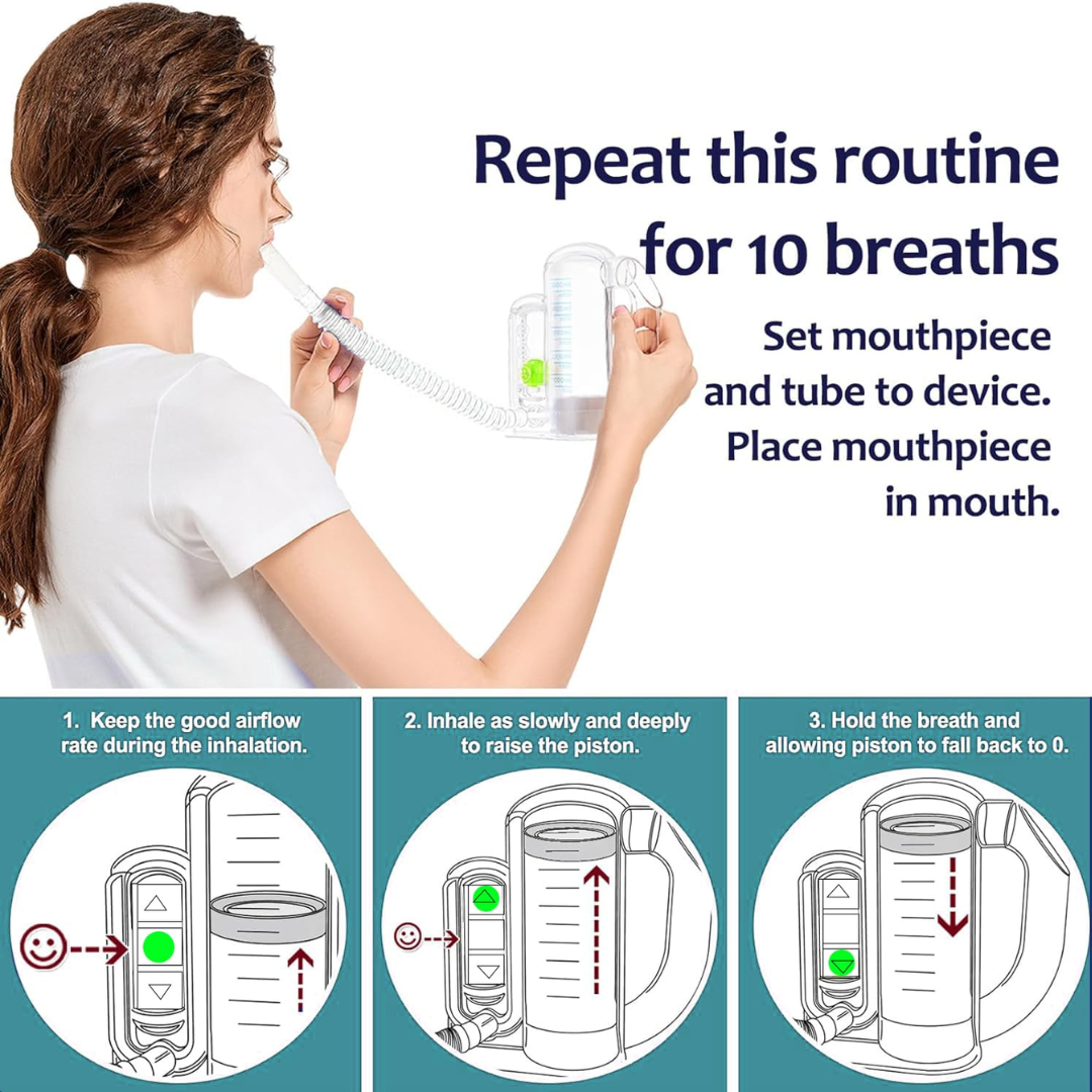 Hudson RCI Voldyne Volumetric Breathe Excerciser, 1 Count
