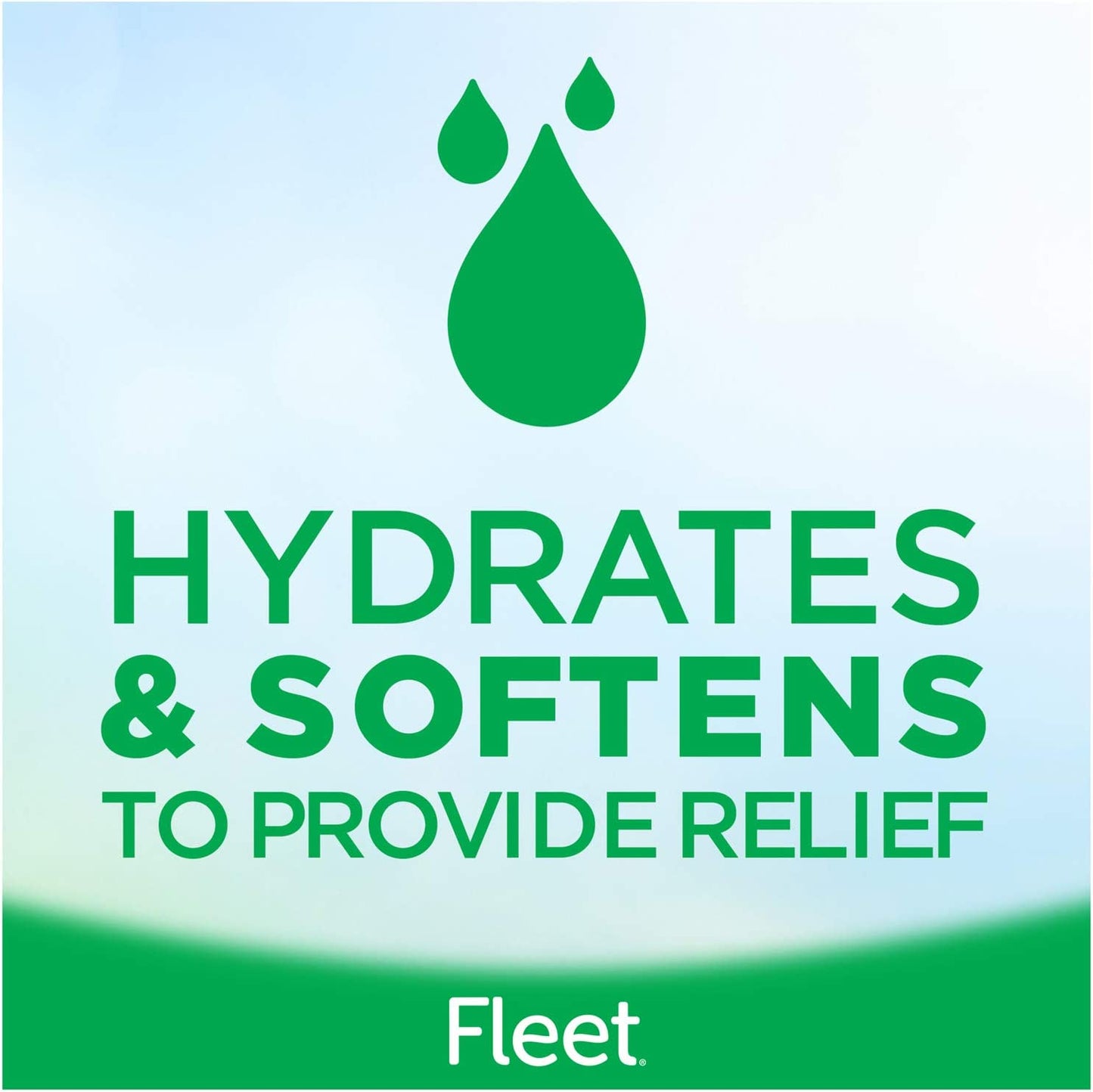 Fleet Laxative Saline Enema Fast Relief In Minutes Hydrates & Softens 2 Bottles - 133ml Each