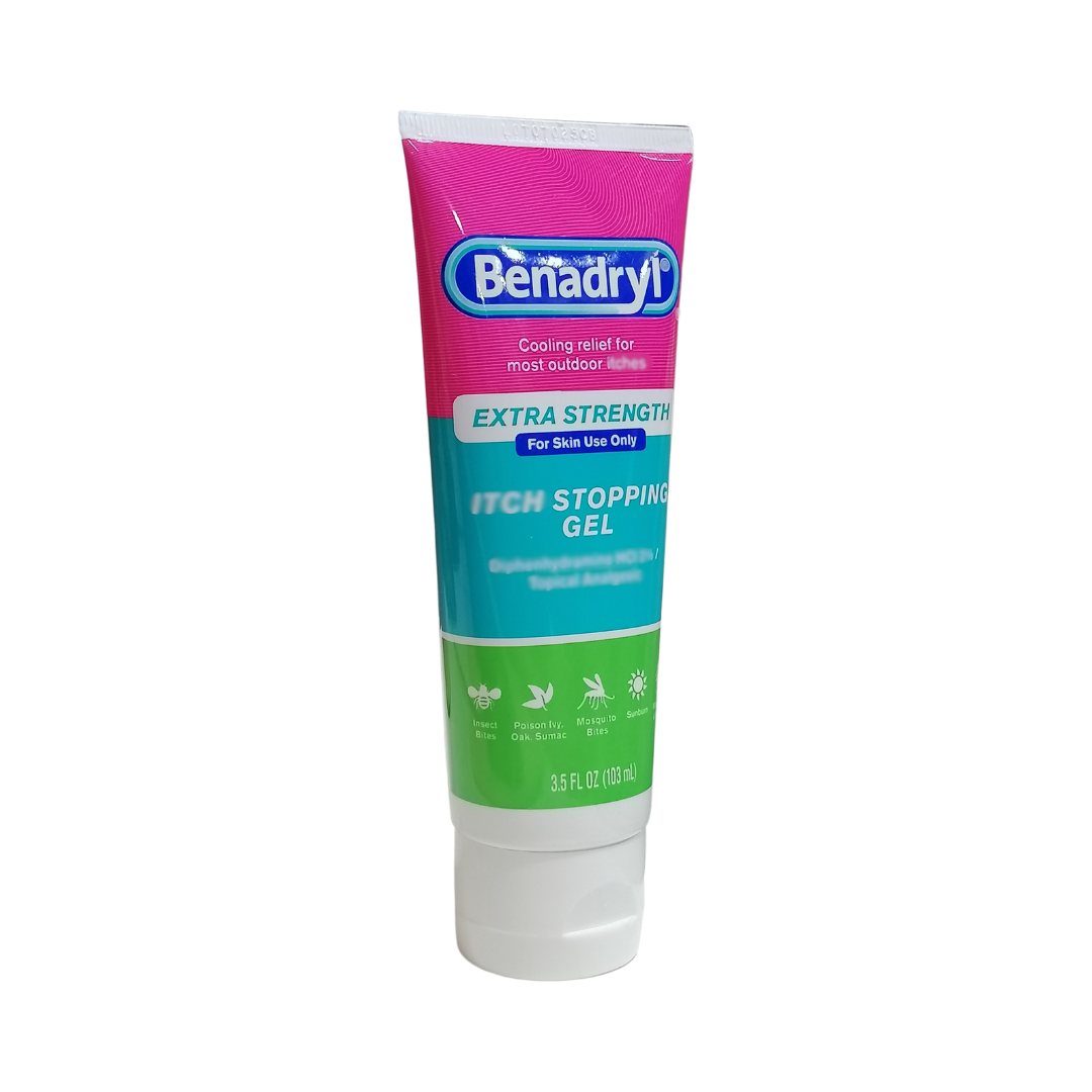 Benadryl Extra Strength Stopping Gel, 3.5 oz / 103 ml