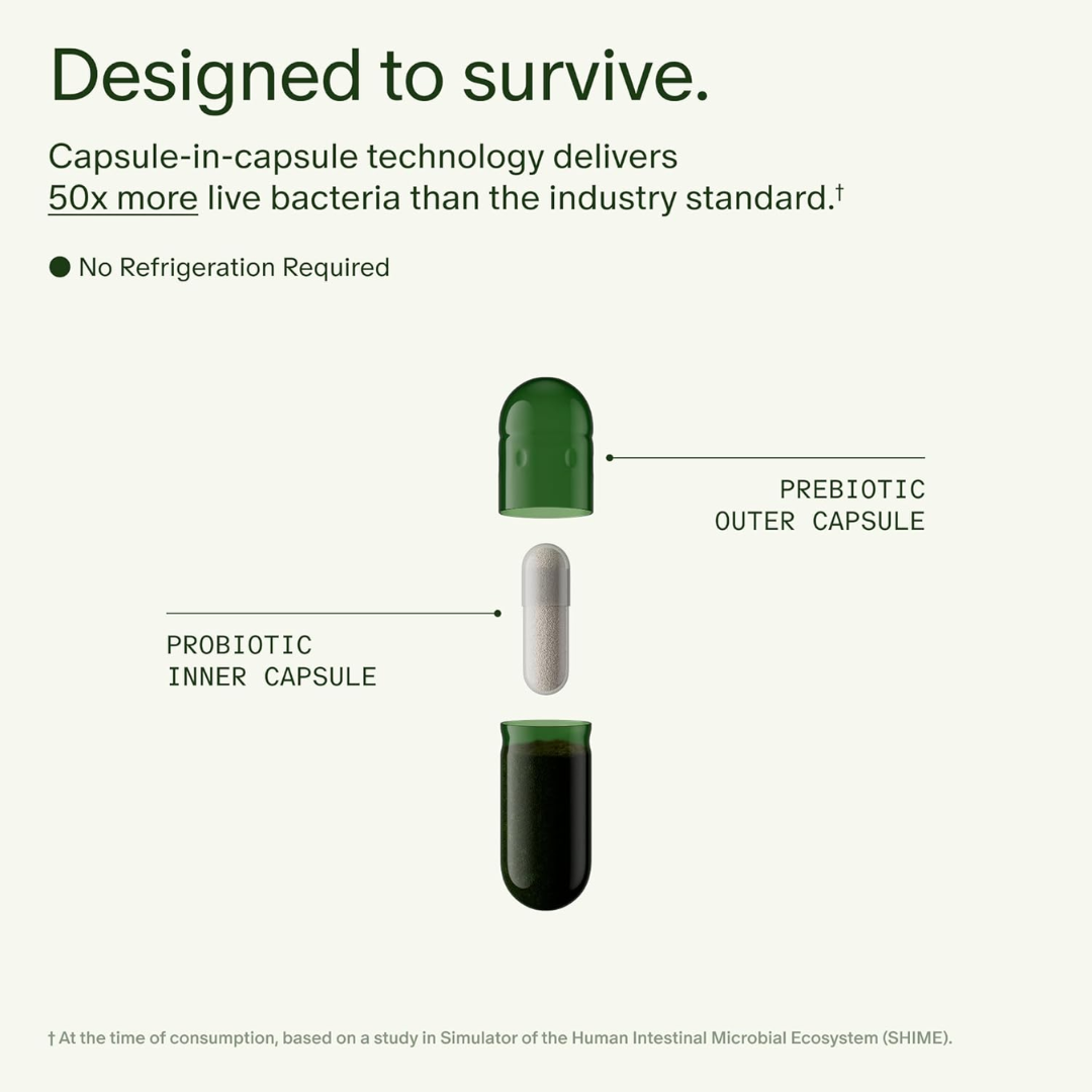 Seed DS-01 Daily Synbiotic, 60 Capsules