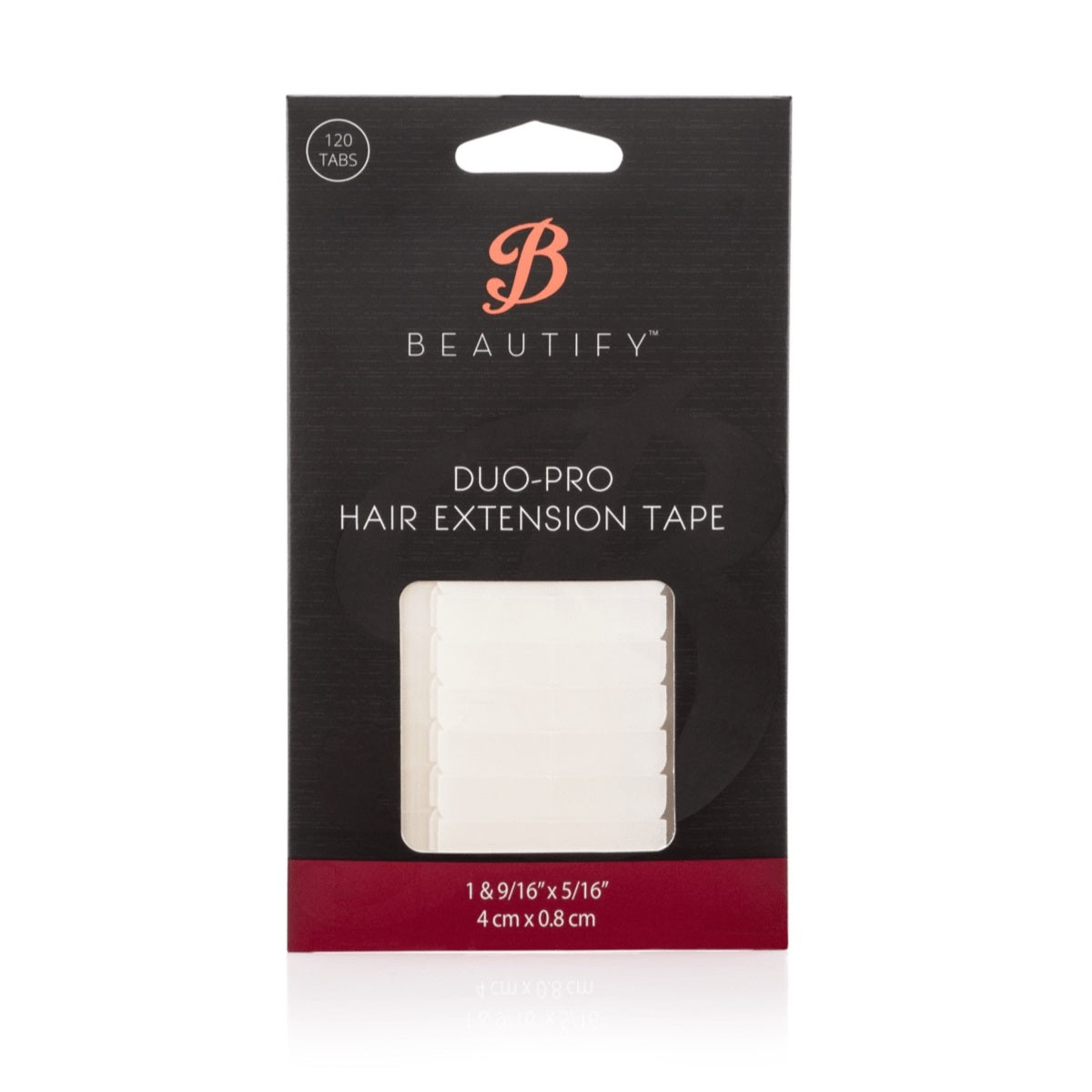 Beautify by Walker Tape Duo Pro Hair Extension Tape Tabs 4 cm x 0.8 cm 1 Count