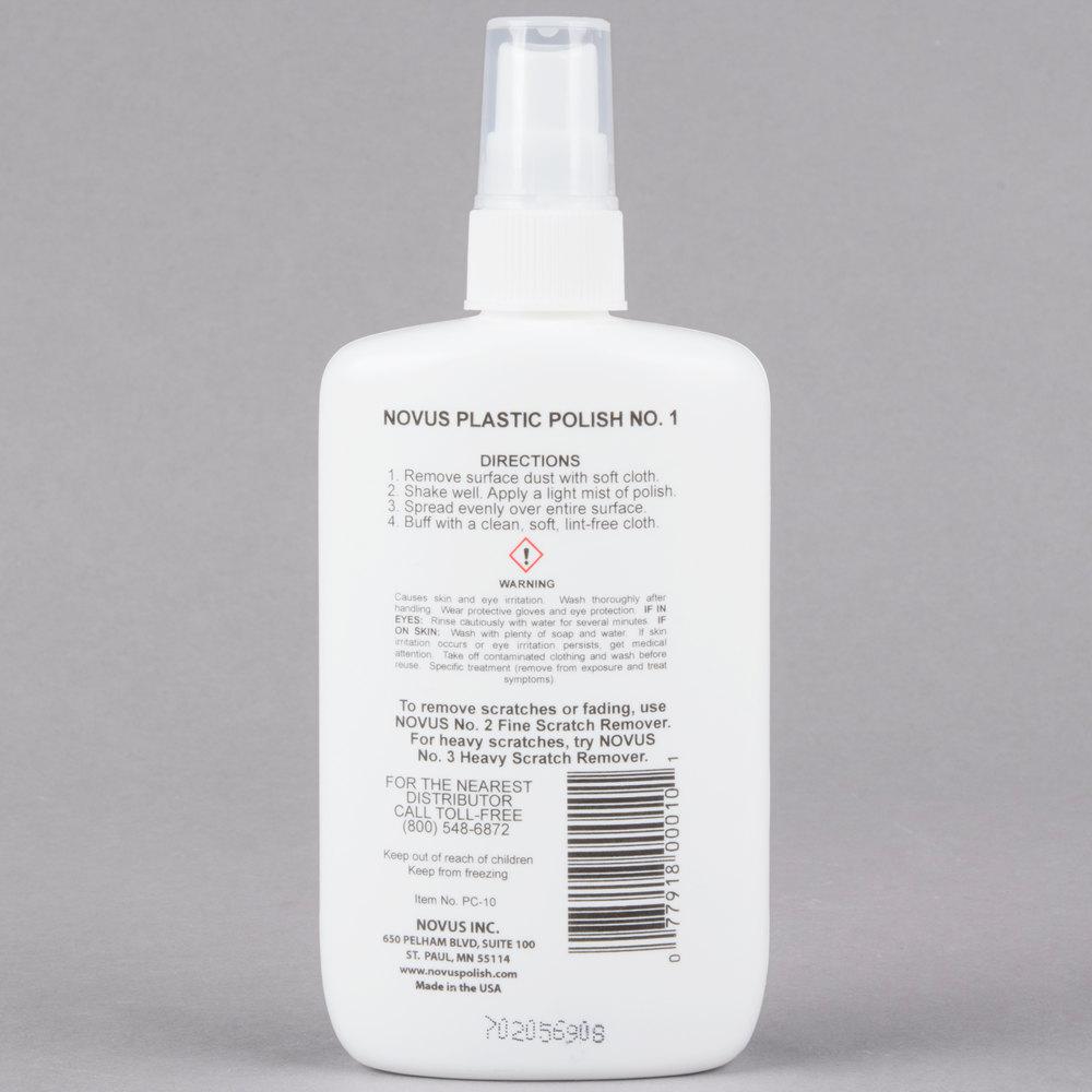 Novus No.1 Plastic Clean & Shine 8 fl.oz