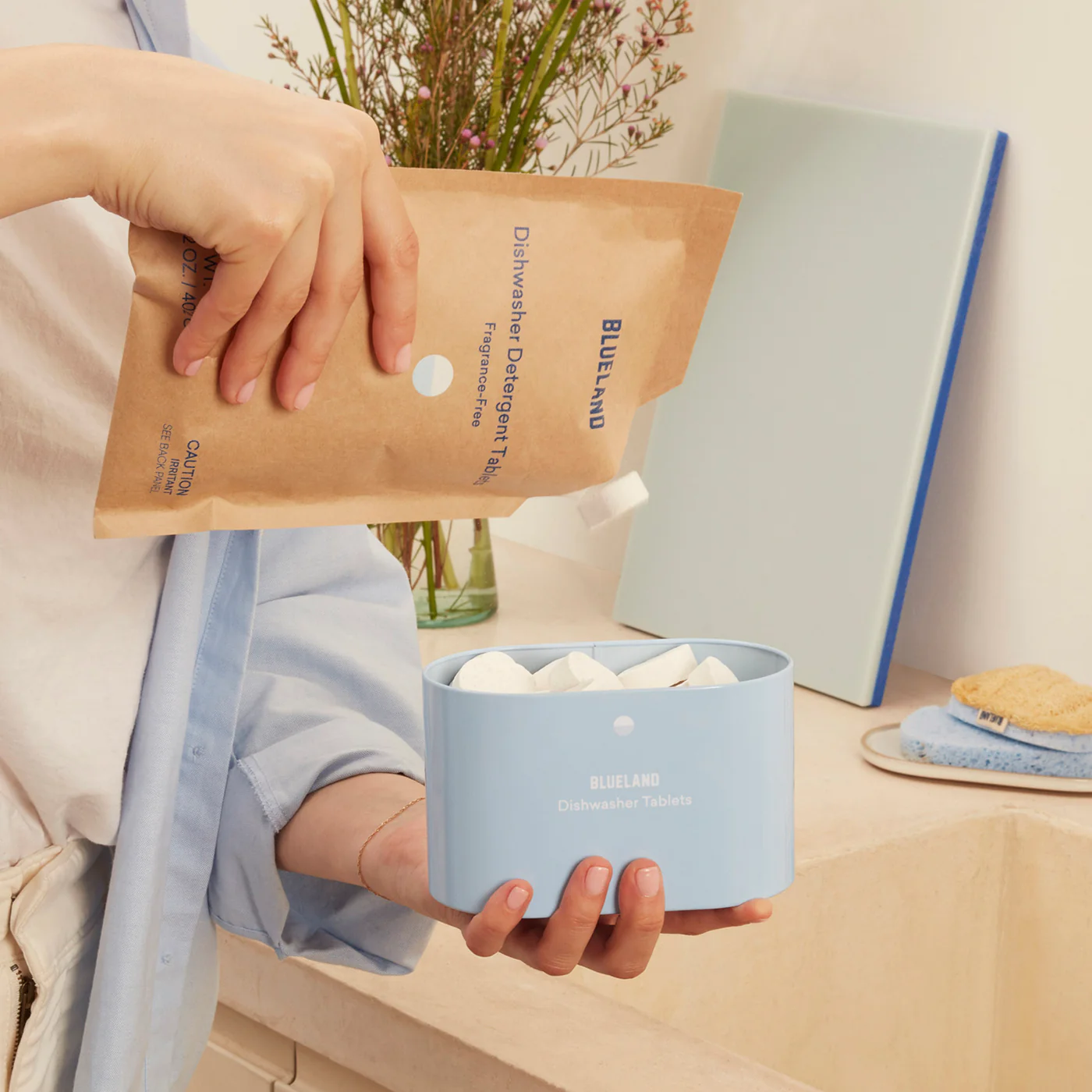 Blueland Dishwasher Detergent Tablets, 60 Tablets, 402 g / 14.2 oz