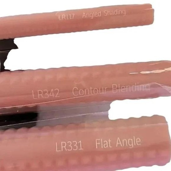 L a r u c e Beauty with Serviced by E Limited Pouch 3-Piece Contour Brush Set