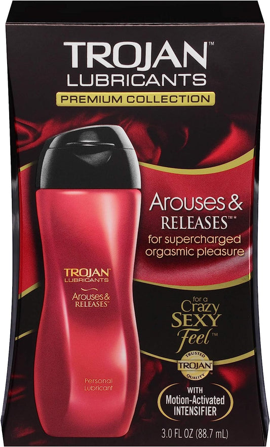 Trojan Arouses & Releases Personal Lubricant (3 oz / 88.7ml)