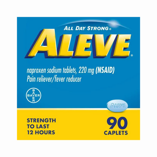 Aleve All Day Strong Reliever & Reducer 90 Caplets