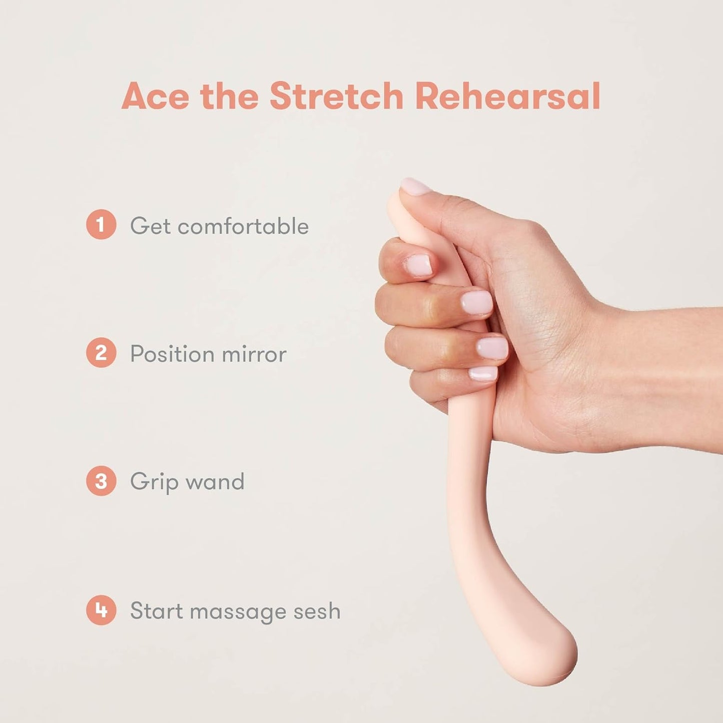 Frida Mom Prepared To Push Perineal Massage Wand